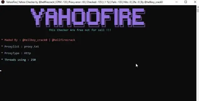 Hellfire Yahoo Checker 2024
