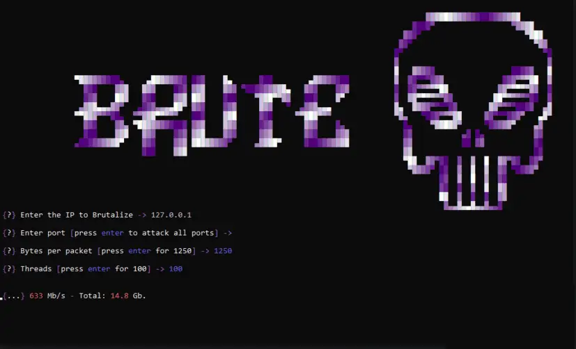 Layer 4 DDOS Tool Python 2024