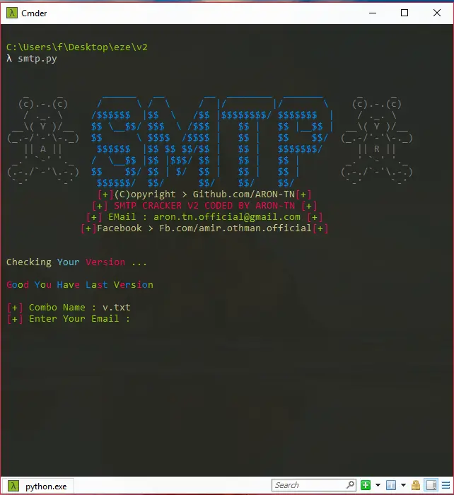 SMTP Mail access Cracker 2024