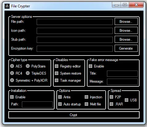 File Crypter 2025
