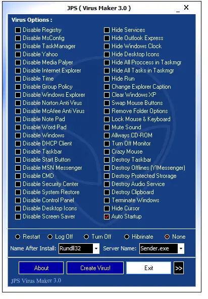 JPS Virus Maker 2025